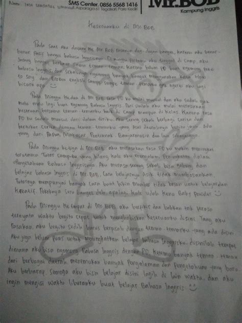 Pengalaman Yang Tak Terlupakan Dalam Bahasa Inggris Dan Artinya