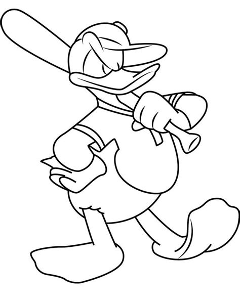 Desenhos De Pato Donald Donald Duck Para Colorir Pintar E Imprimir Colorironline Com
