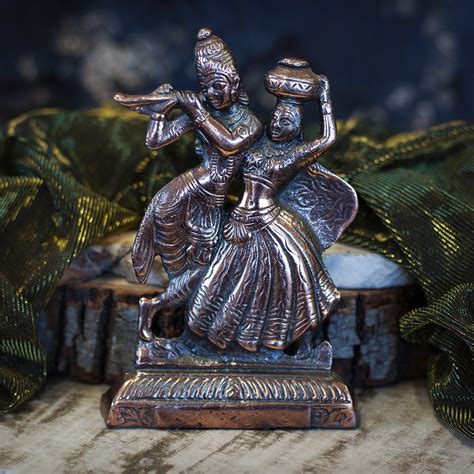 Antiqued Bronze Altar Plaques For Powerfully Honoring Six Sacred Hindu