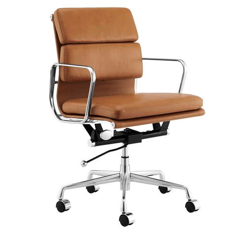 Find eames chair from a vast selection of home office desks. ErgoDuke Eames Replica Low Back Leather Soft Pad ...