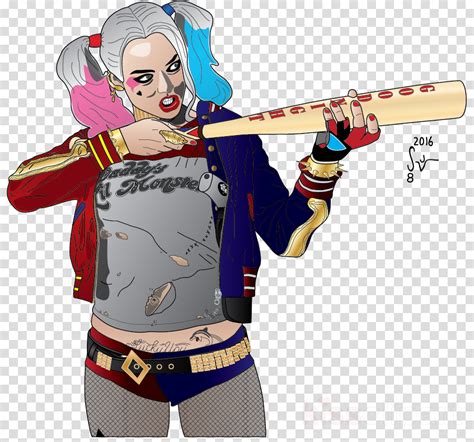 Harley Quinn Cartoon Suicide Squad Harley Quinn Clipart Png Download