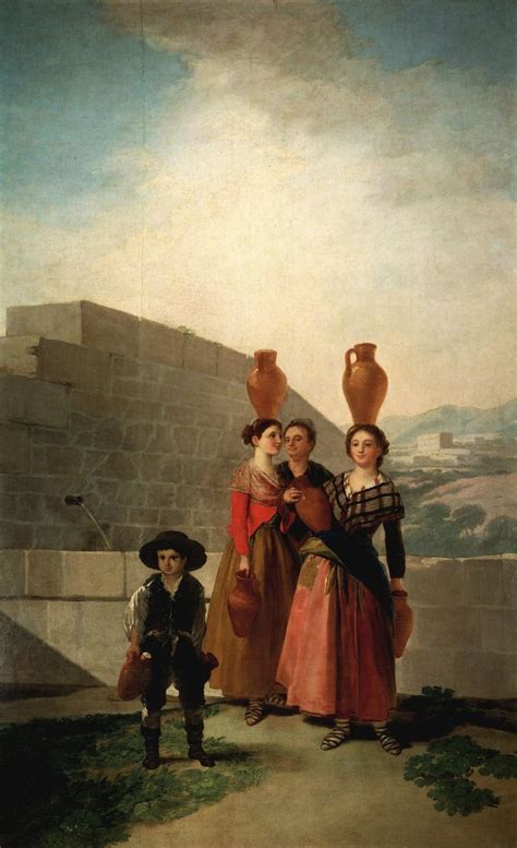 Francisco De Goya De Waterdraagsters 1791 1792 Olieverf Op Doek
