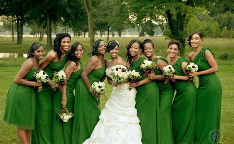Looking for the latest wedding dresses? kenya green wedding | Green bridesmaid dresses, Nigerian ...