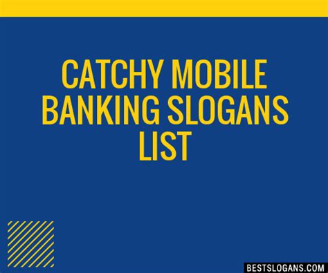 100 Catchy Mobile Banking Slogans 2024 Generator Phrases And Taglines