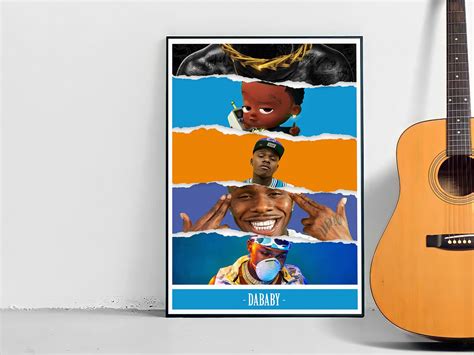 Dababy Album Cover Poster Custom Poster Wall Art Print Etsy