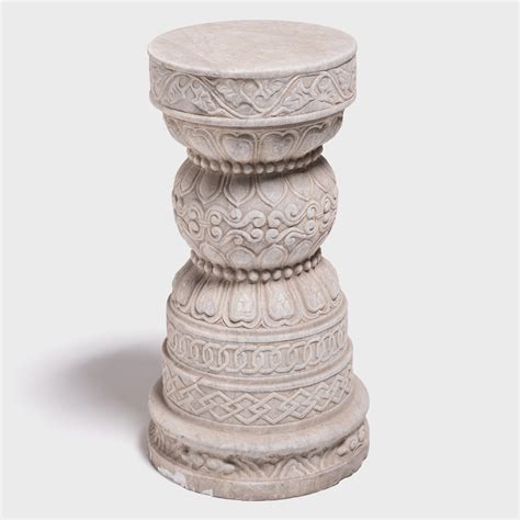 Ornate Marble Pedestal Browse Or Buy At Pagoda Red