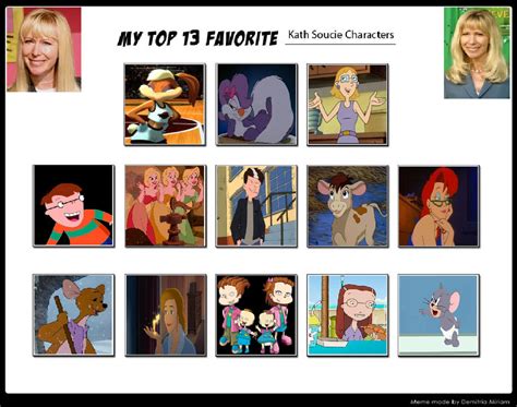 My Top 13 Favorite Kath Soucie Characters By Morganthemedianerd On