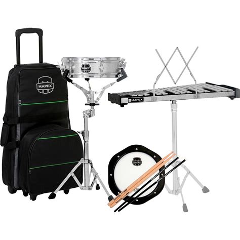 Mapex Snare Drumbell Percussion Kit With Rolling Bag Musicians Friend