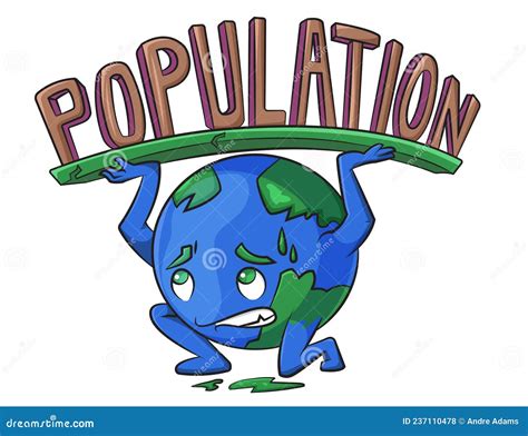 Overpopulation Stock Vector Illustration Of Persons 237110478