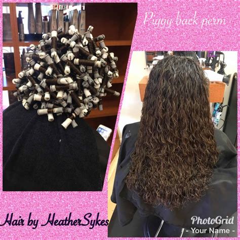 Modern Day Perms In With Before After Pictures Spiral Perm Long Hair Spiral Perm