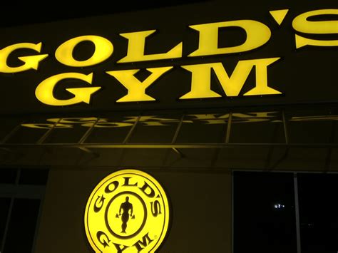 Golds Gym We Build Signs Design Build Service We Build Signs