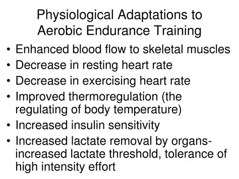 Ppt Aerobic Endurance Training Powerpoint Presentation Free Download