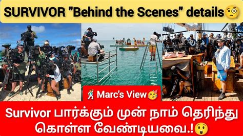 SURVIVOR Behind The Scenes In Tamil Survivor Tamil Survivor Behind