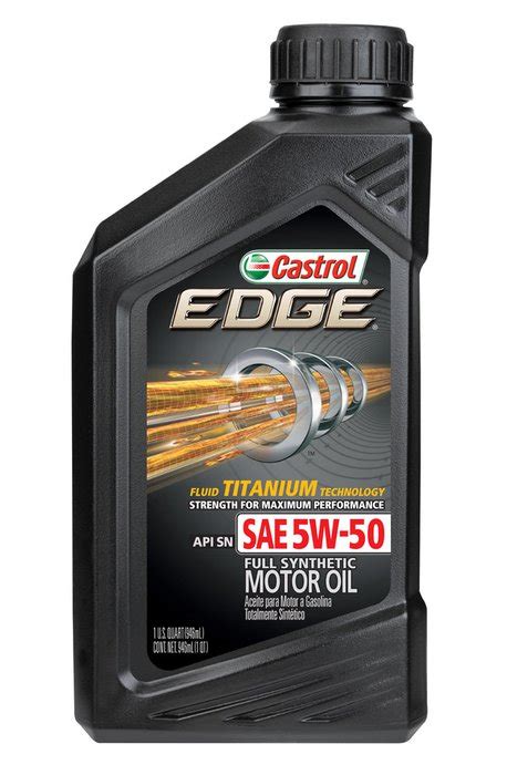 Castrol 5w 50 Edge Synthetic Motor Oil Qt 303912 Pep Boys