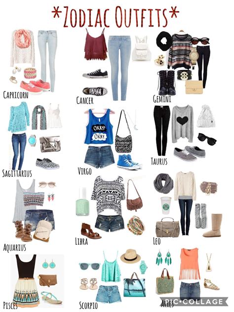 2020 horoscopes ~ ️zodiac outfits ️~ 💫you like my pin follow my account to… zodiac clothes