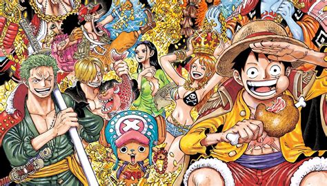 One Piece 100 Volume Poster Onepiecejullla
