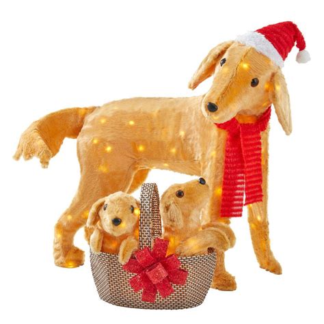 Home Accents Holiday Dog Home Accents Holiday 32 In Led Lighted