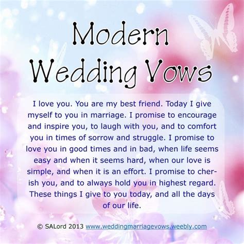 You no longer have to use religion and belief as a base for your wedding promises. 75 best Marriage Vows | Love Quotes images on Pinterest ...