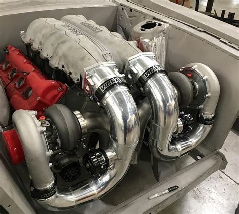We say that in the most caring, admiring, and respectful way of course. 1968 Mustang with a Twin-Turbo Ferrari V8 Update - Engine Swap Depot in 2020 | Crate motors ...
