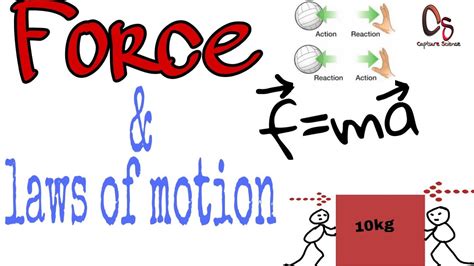 Force And Laws Of Motion Class 9 Chapter 9 Cbse Youtube