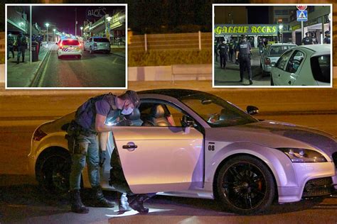 magaluf crackdown as cops pull over brits heading to parties after iconic strip shut down over