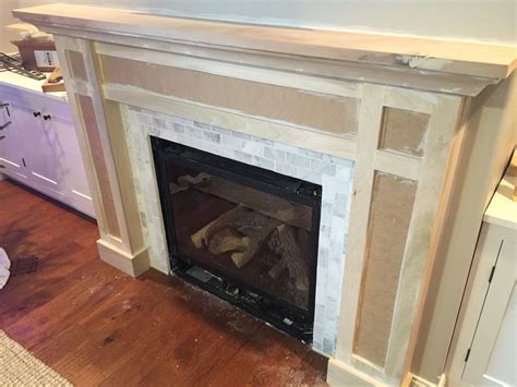 How To Build A Built In Part 2 Of 3 The Fireplace Mantel And Surround