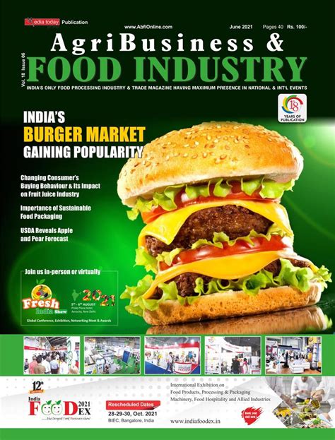Agribusiness Food And Agriculture Industry Magazine Subscriptions