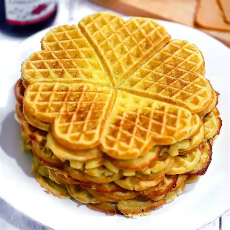 Norwegian Heart Waffles Vafler Bowl Of Delicious Ricetta