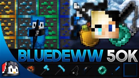 Bluedeww 50k Mcpe Pvp Texture Pack Fps Friendly Youtube