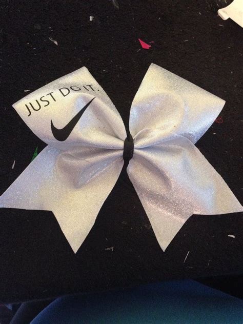 Just Do It Bow No Bling Etsy In 2021 Bows Cheer Bows How To Make Bows