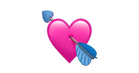 💘 Corazón Con Flecha Emoji — Significado Copiar Y Pegar Combinaciónes