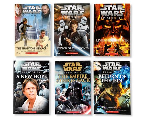 The series started with a film trilogy set in medias res—beginning in the middle of the story—which was later expanded to a trilogy of trilogies, better known as the skywalker saga. Star Wars Movie Novel Boxed 6-Book Set | Mumgo.com.au