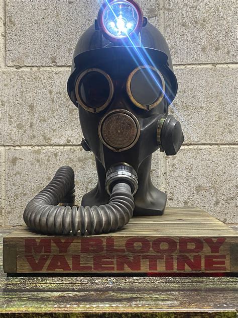 My Bloody Valentine Harry Warden 3D Miners Gas Mask Helmet Etsy