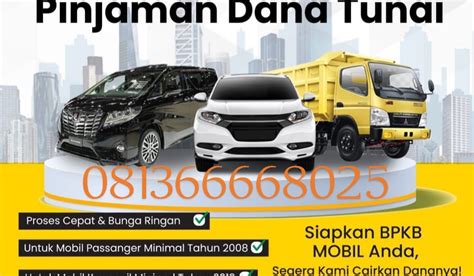 Dana Tunai Bpkb Motor Mobil Di Bekasi Bintara Harapan Indah Bekasi