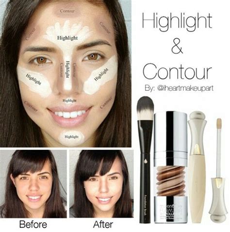 Easy Contour Concealerhowtoapply Contouring And Highlighting How