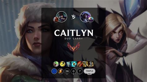 Caitlyn ADC Vs Kai Sa EUW Grandmaster Patch 12 16 YouTube