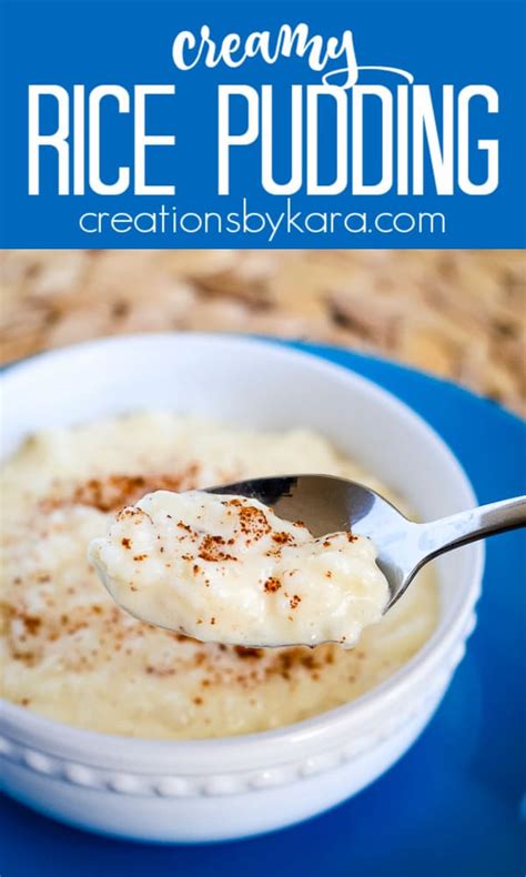 Creamy Rice Pudding Made On The Stovetop So Rich And Creamy Rice
