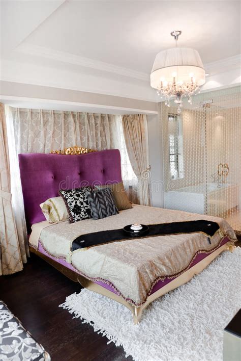 Black king size bedroom sets. King Size Bed In Modern Bedroom Stock Image - Image of ...