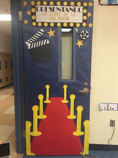 See more ideas about movie themes, movie themed party, movie party. My door this year 15-16. Bilingual K. Hollywood theme ...