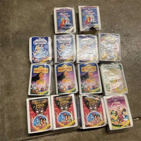 Mcdonalds Walt Disney Masterpiece Collection Happy Meal Vhs Toy Lot Of 14 £197 Picclick Uk