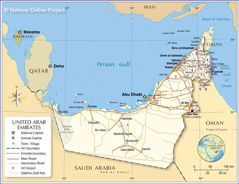 Map Of Uae World Maps Hot Sex Picture