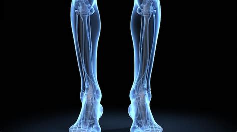 Premium Ai Image Human Legs X Ray View