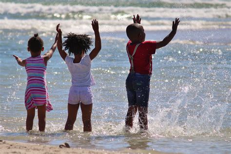 無料画像 ビーチ 海 水 砂 休暇 黒 子供 楽しい アフリカ人 南アフリカ 注入する アフロアメリカン