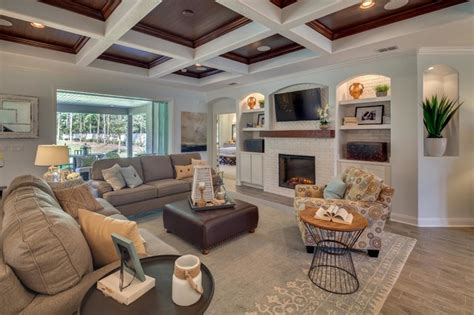 Avalon Ii Project Photos Craftsman Living Room Jacksonville By