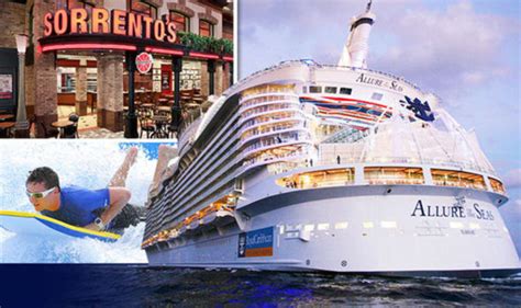 Allure of the seas has a total of 2706 cabins (of which 194 suites, 1787 balcony rooms, 716 adjoining, 472 insides) in 43 grades. Royal Caribbean's Allure of the Seas - rooms and price ...