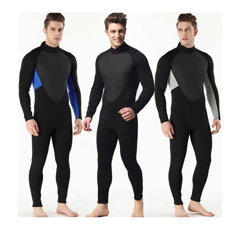 Myle Gend 3mm Neoprene Wetsuit For Men Black Thermal Fullbody Swimsuit Jumpsuit Snorkeling One
