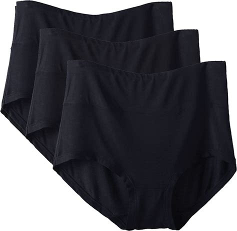 imixshop women s high waist modal panties full coverage briefs underwears plus size multipack