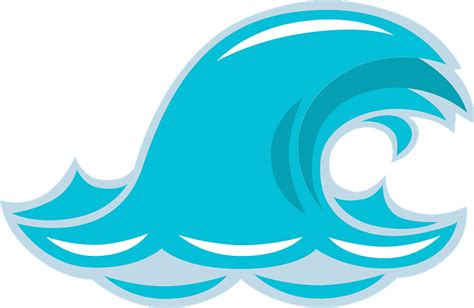 Sea wave clipart. Free download transparent .PNG | Creazilla png image
