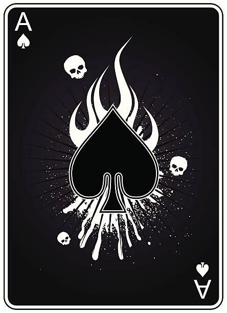 Ace Of Spades Illustrations Royalty Free Vector Graphics And Clip Art
