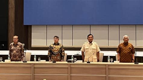 meeting kwi staff presidential candidate prabowo subianto conveys vision and mission and